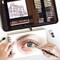 58-Piece Art Drawing Kit in Leather Case – Mechanical Pencil Set with 6 Drafting Pencils, 12 Micron Pens, Sketchbook, 30+ Tube Lead Refills for Sketching & Drawing (Black)